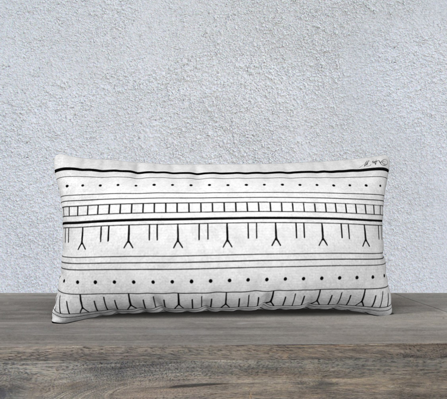 EDA Inuit Tattoo Pillow