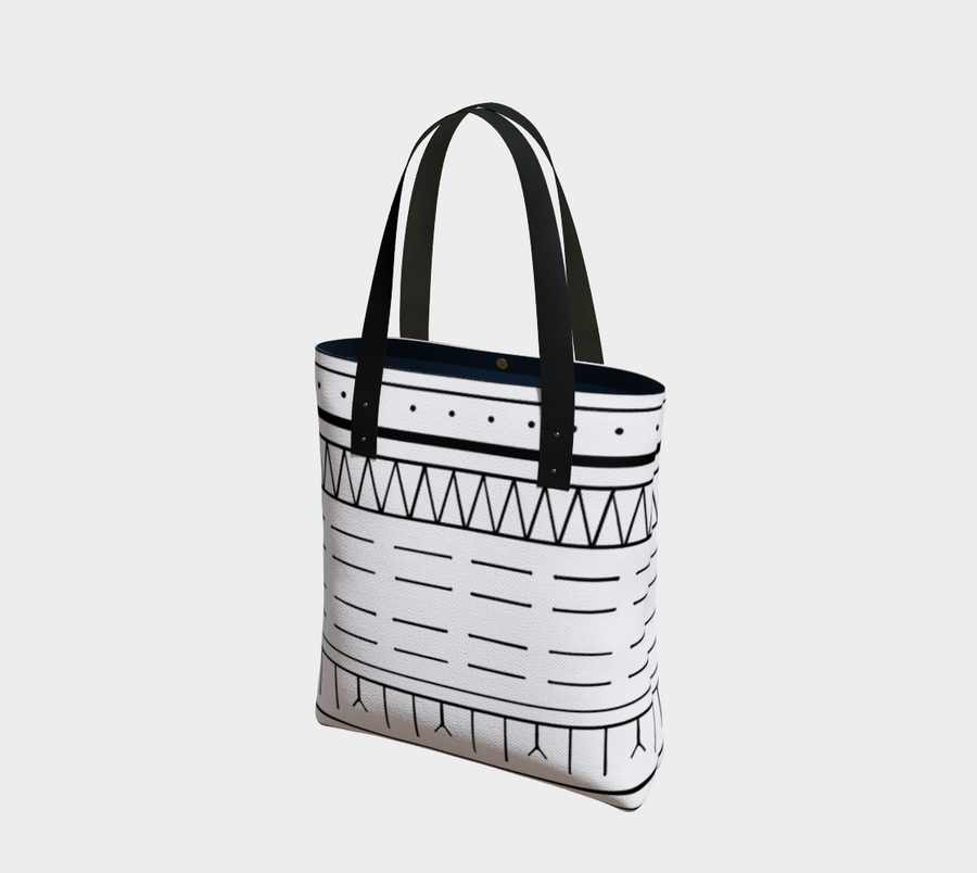 EDA Inuit Tattoo Design Tote Bag