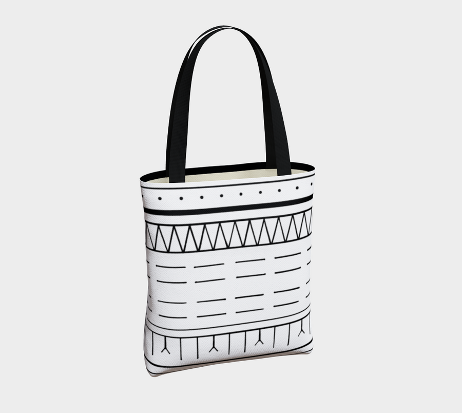 EDA Inuit Tattoo Design Tote Bag