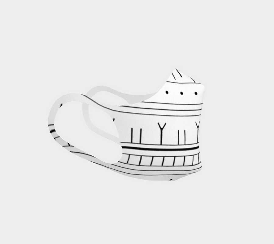 EDA Inuit Tattoo Y Design Mask